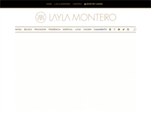 Tablet Screenshot of laylamonteiro.com